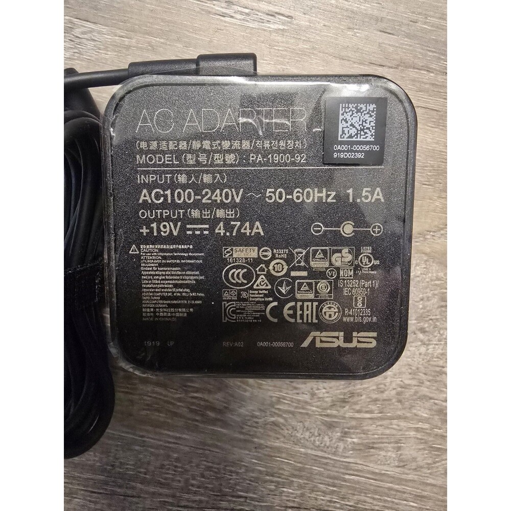 New Genuine Asus Laptop Charger AC Adapter PA-1900-30 PA-1900-92 19V 4.74A 90W